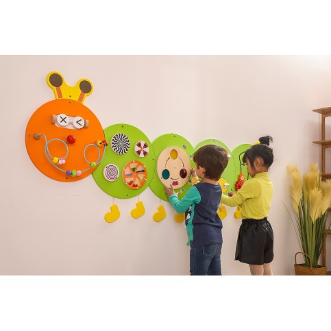 Large Caterpillar Wall Toy