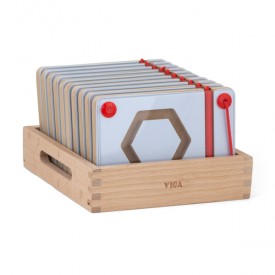 Magnetic Writing Board Geometric Shapes