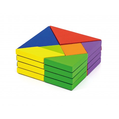 Magnetic Tangram Blocks - 36pc Set