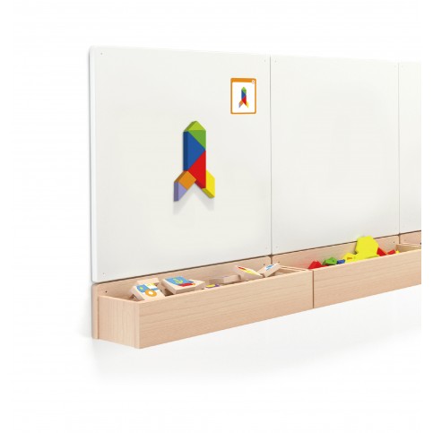 Magnetic Tangram Blocks - 36pc Set