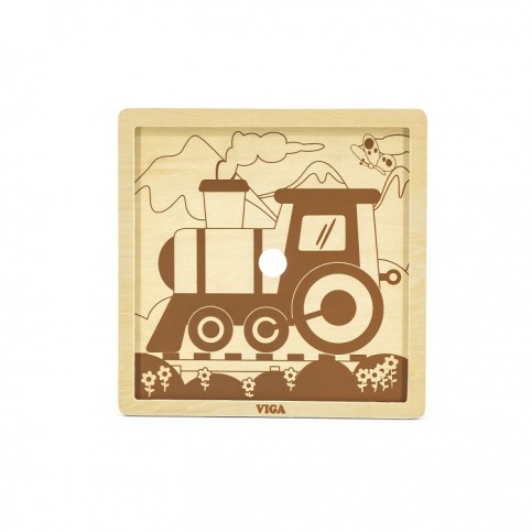 9 Piece Puzzle - Train