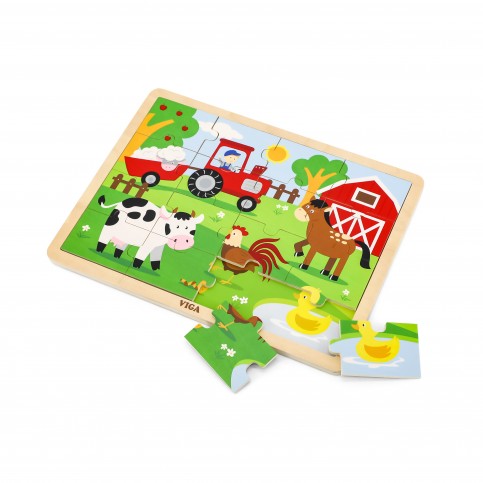 16 Piece Puzzle - Farm