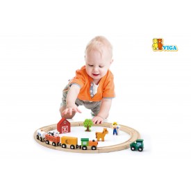 19 Piece Train Set