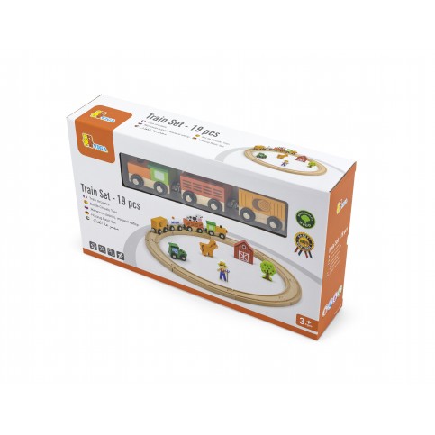 19 Piece Train Set