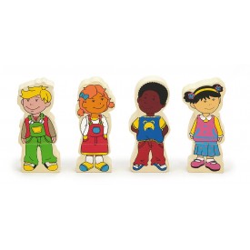 Magnetic Dressing Up Set - Boy 