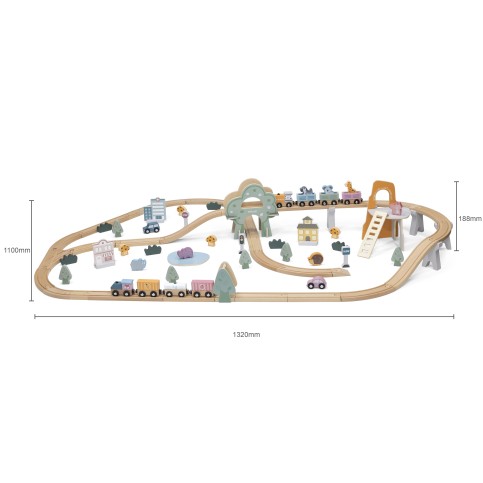 90 Piece Train Set - PolarB