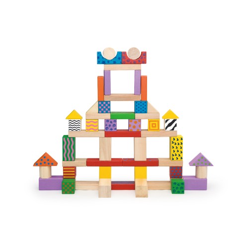 Wooden Blocks - 100pcs