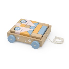 Pull Along Wagon with Blocks - PolarB