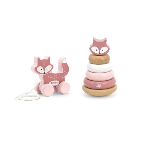 Pull-Along and Stacking Set - Fox - PolarB