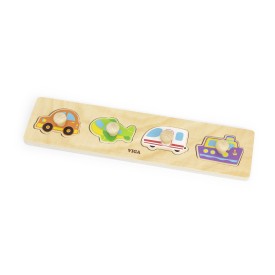 Flat Puzzle - Transportation 4 pcs