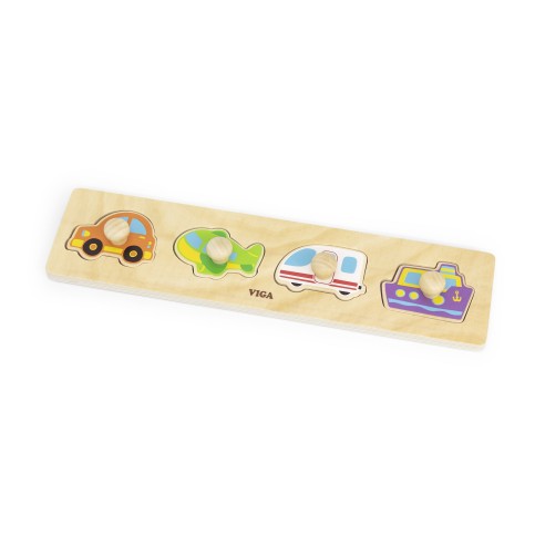 Flat Puzzle - Transportation 4 pcs