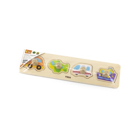 Flat Puzzle - Transportation 4 pcs