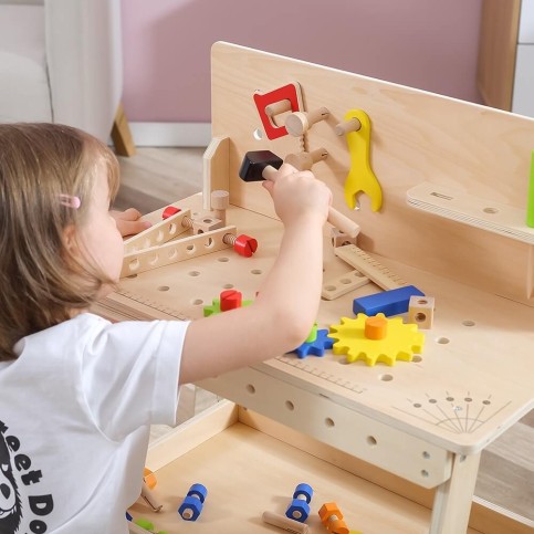 Tool Bench with Accessories