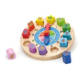 Round Clock Puzzle