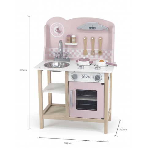 Pink Kitchen with Accessories