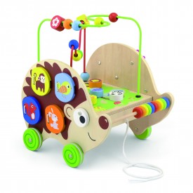 4 in 1 Pull Along Activity Hedgehog