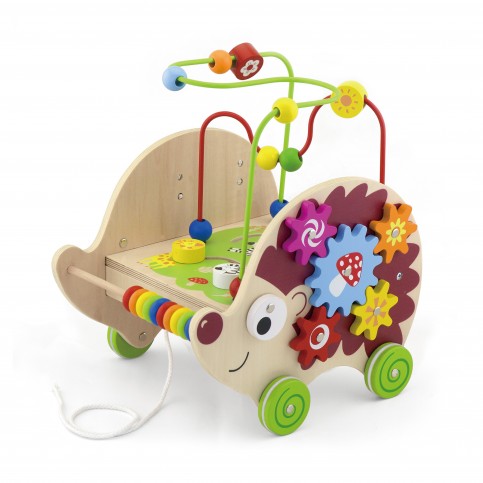 4 in 1 Pull Along Activity Hedgehog