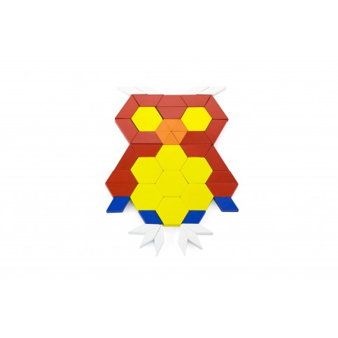 250 Wood Pattern Blocks