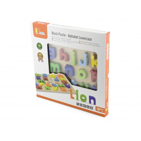 Block Puzzle - Alphabet Lowercase