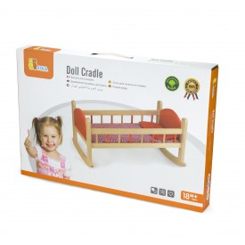 Wooden Doll Cradle