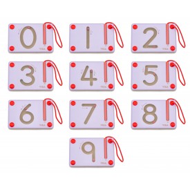 Magnetic Writing Board Number