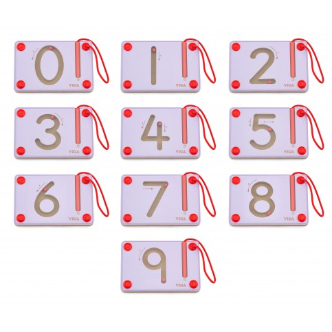Magnetic Writing Board Number