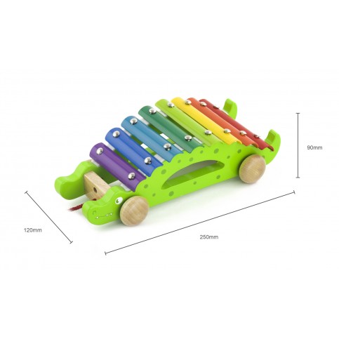Pull Along Xylophone - Crocodile