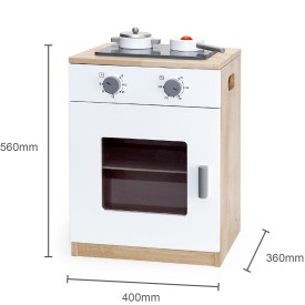 White Kitchen - Stove