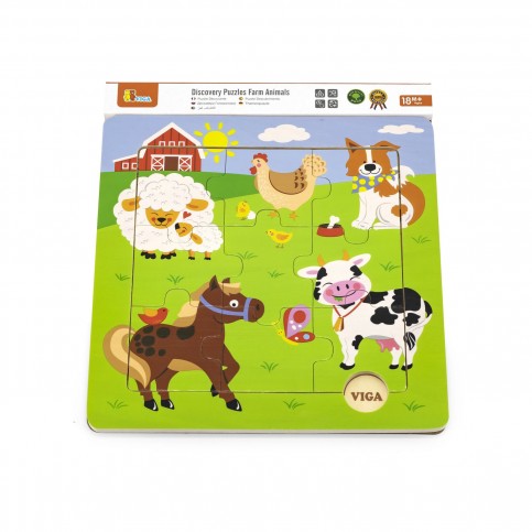 Discovery Puzzles - Farm Animals