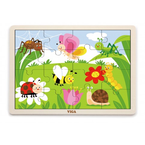 16pcs Puzzle - Insects