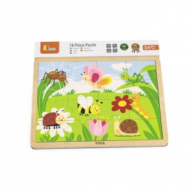 16pcs Puzzle - Insects