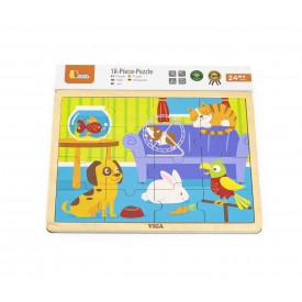 16pcs Puzzle - Pets