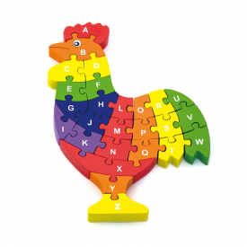 3D Rooster Puzzle