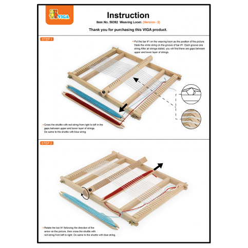 Small Weaving Loom 