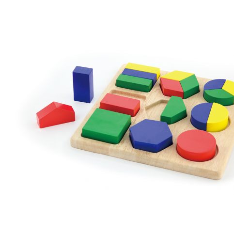 Shape Block Puzzle - Fractions