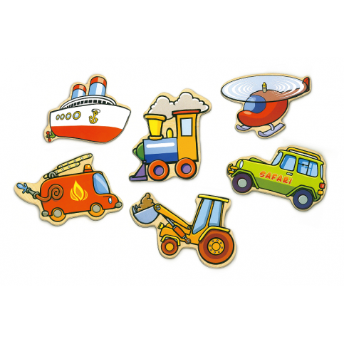 20 Piece Magnetic Vehicle Set 