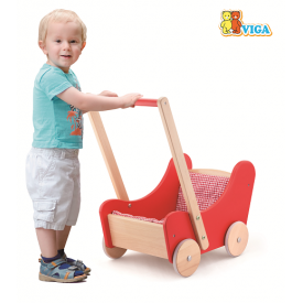 Doll's Buggy - Red