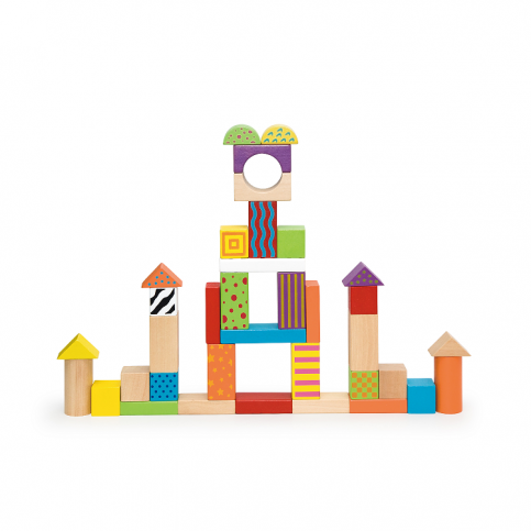 50 Piece Building Blocks 