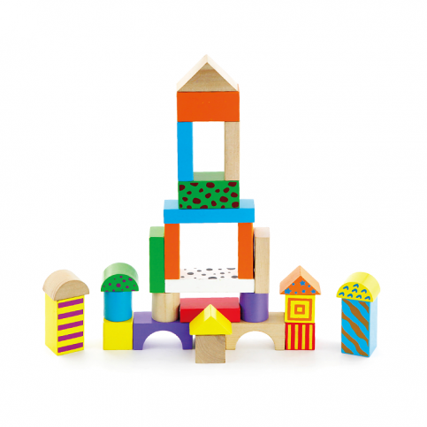 50 Piece Building Blocks 