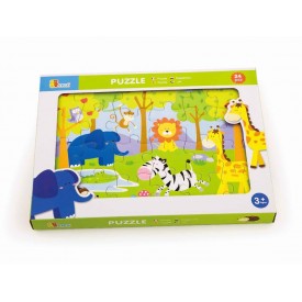 24 Piece Safari Animal Puzzle