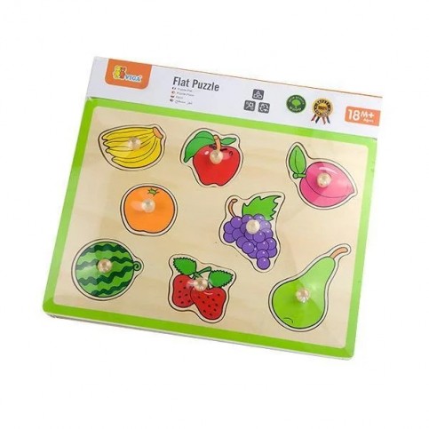 Flat Puzzle - Fruit 