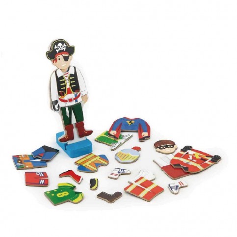 Magnetic Dressing Up Set - Boy 