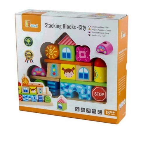 Stacking Blocks - City 