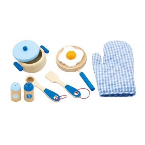 Cooking Utensil Set - Blue