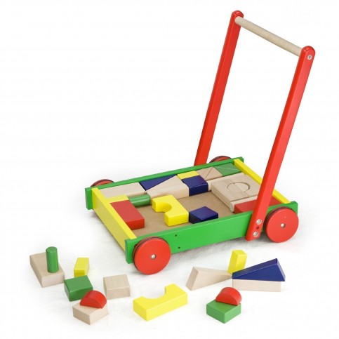 Push Along Truck with Blocks