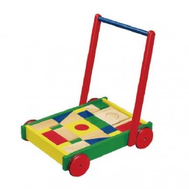 Push Along Truck with Blocks