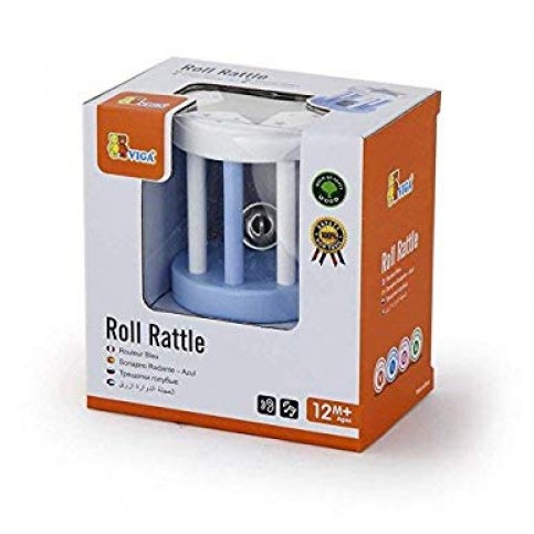 Roll & Rattle - Blue