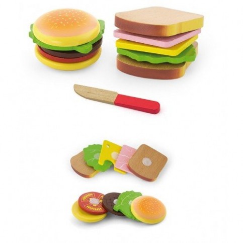 Playing Food - Hamburger & Sandwich