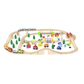 90 Piece Train Set