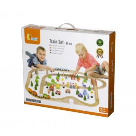 90 Piece Train Set